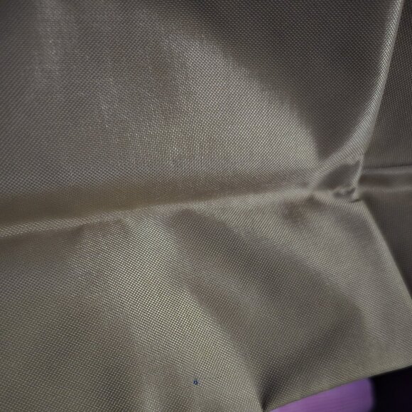 LONGCHAMP Le Pliage Light Tan Nylon leather tote ~ EUC - Picture 9 of 10